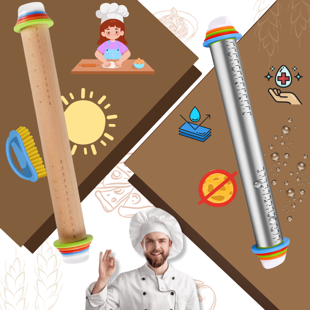 Rouleau à Pâtisserie Ajustable