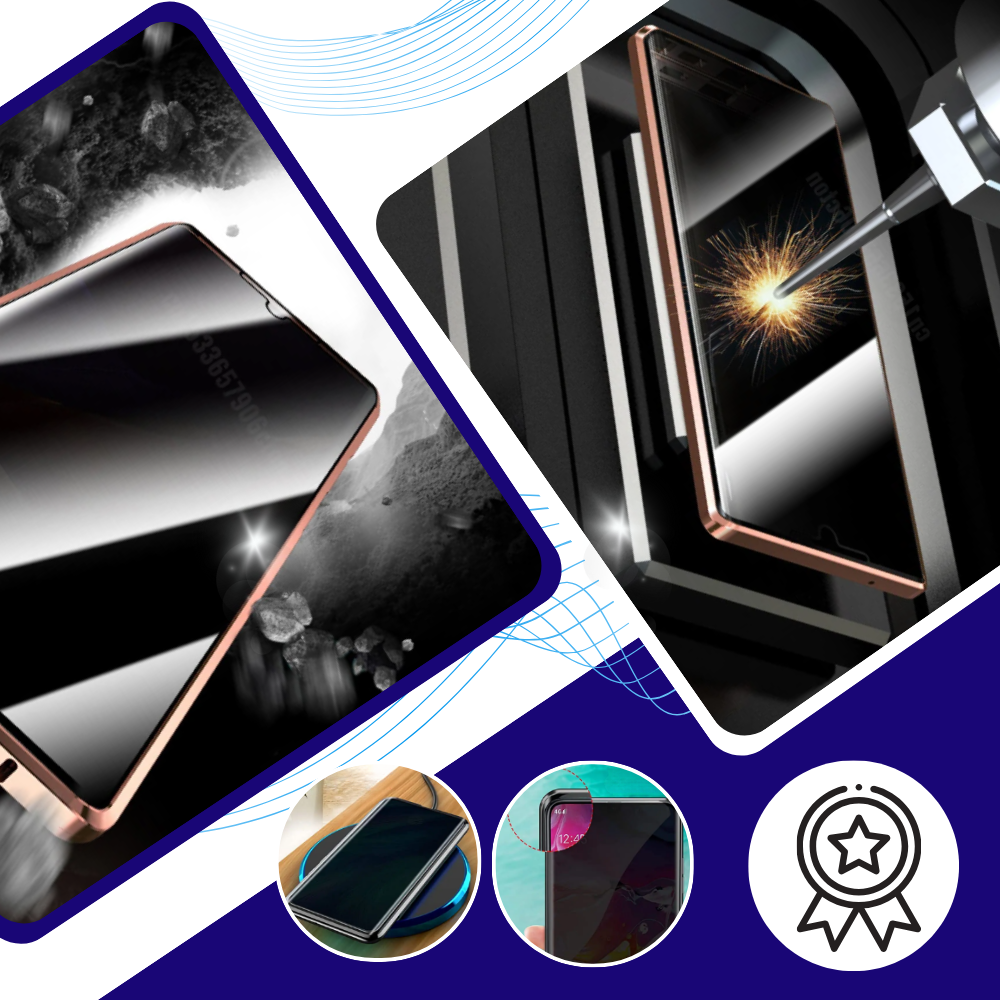 Coque de téléphone Samsung et verre de confidentialité