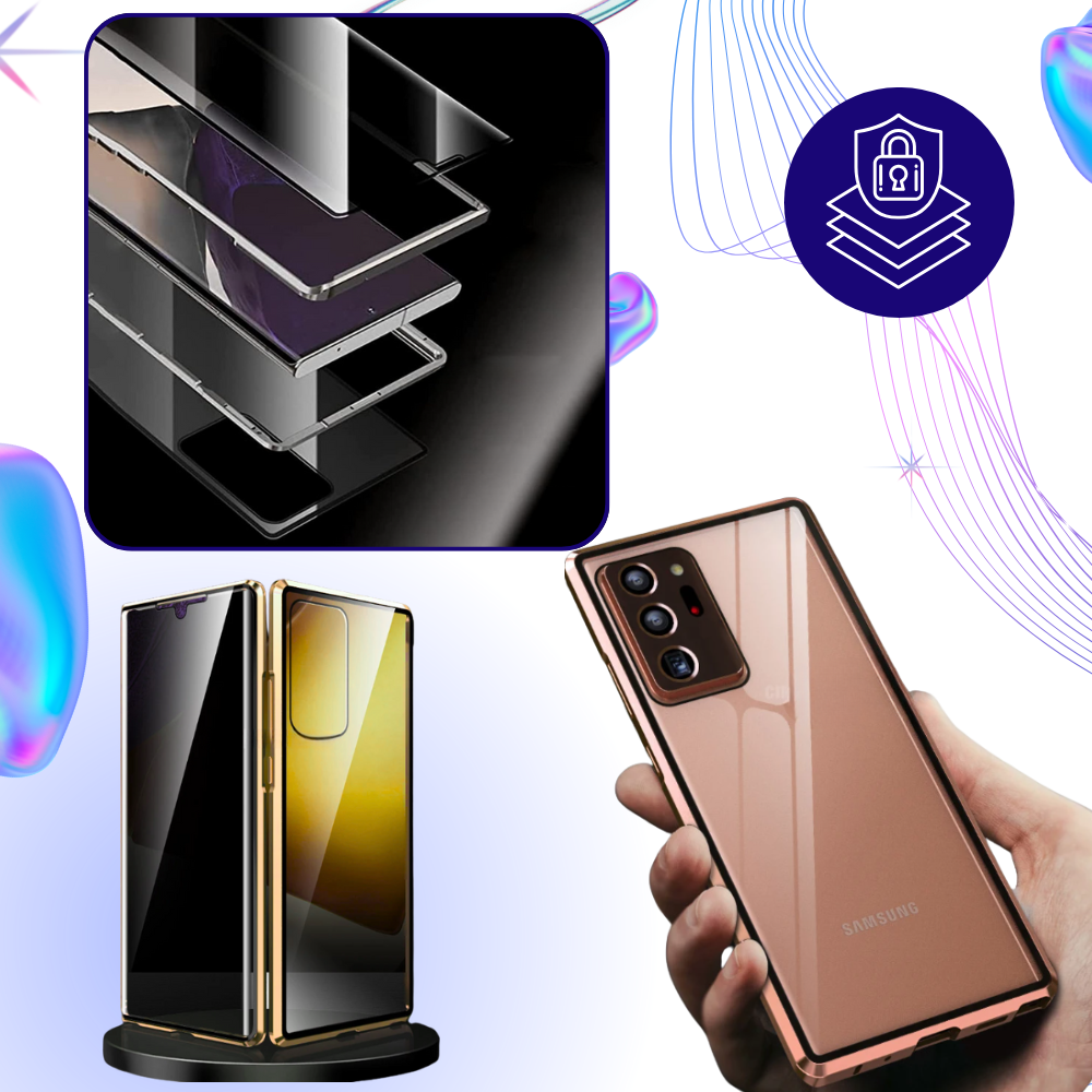 Coque de téléphone Samsung et verre de confidentialité