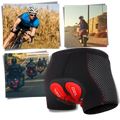 Short de vélo rembourré sans coutures