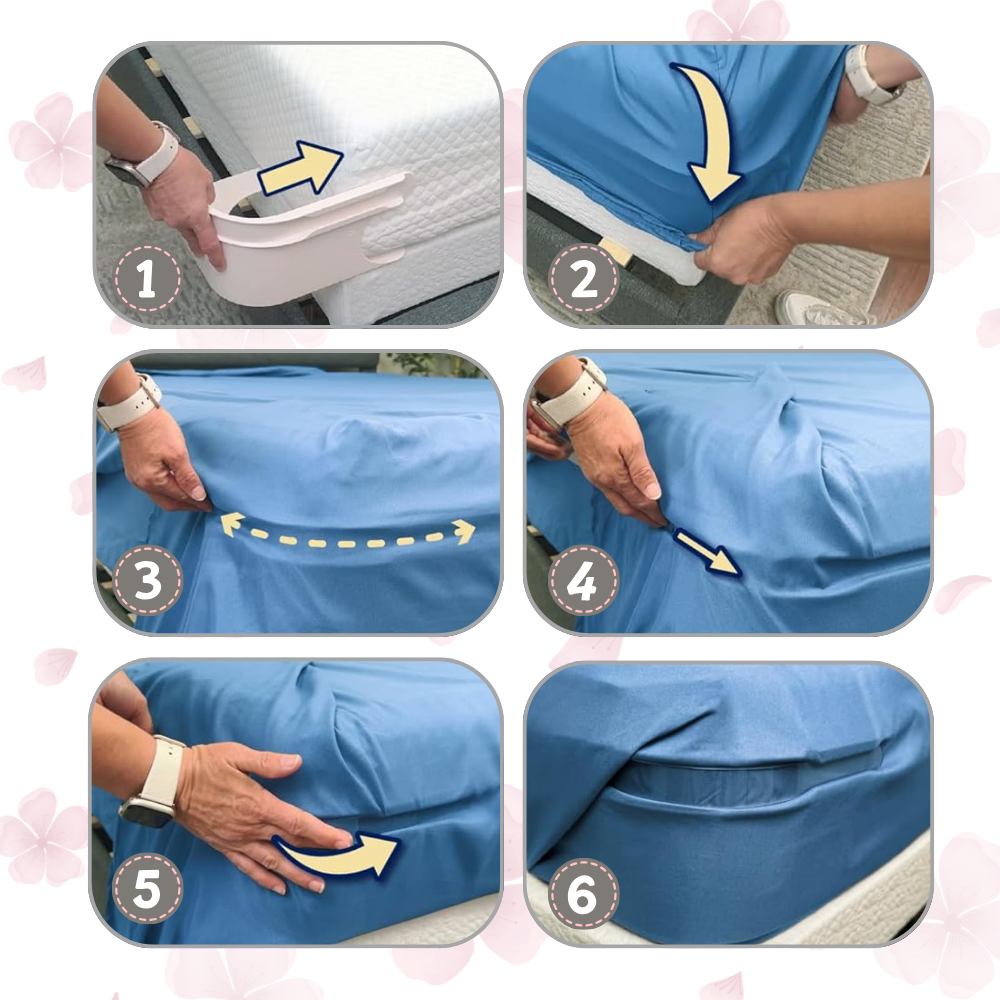 Clips pour drap housse