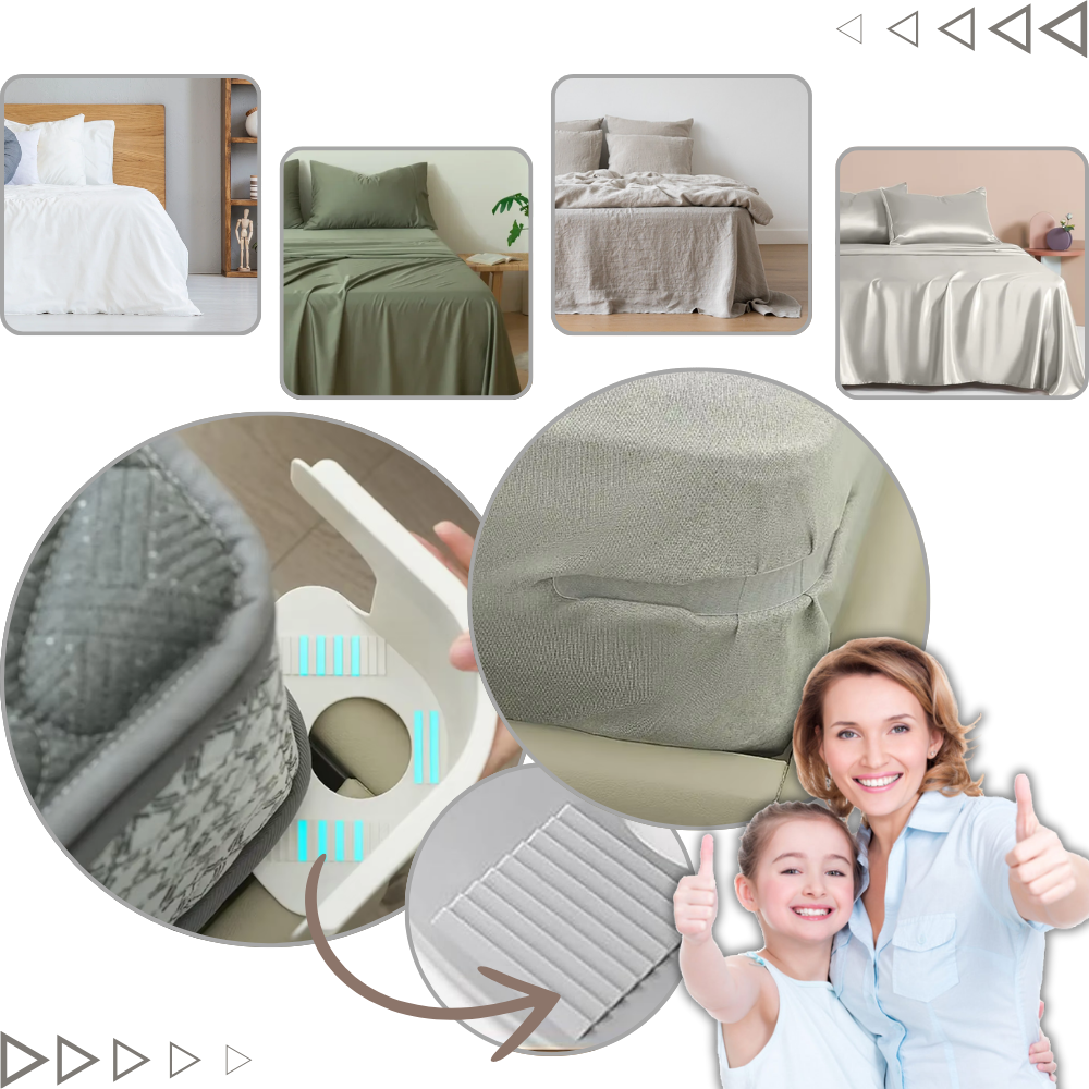 Clips pour drap housse