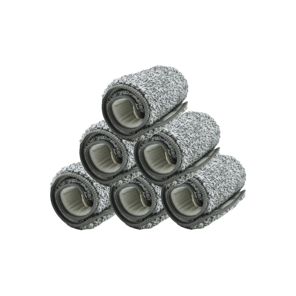 Balai plat à essorage automatique avec seau