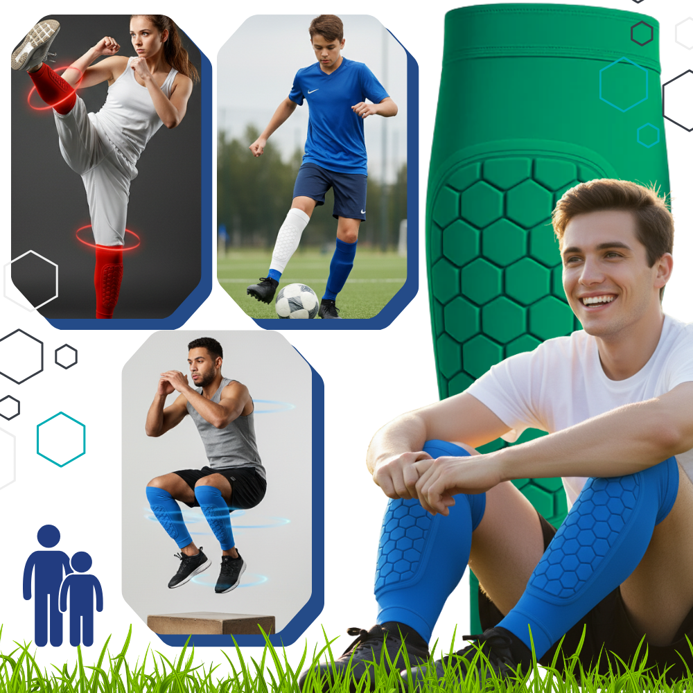 Manchon de compression pour tibia