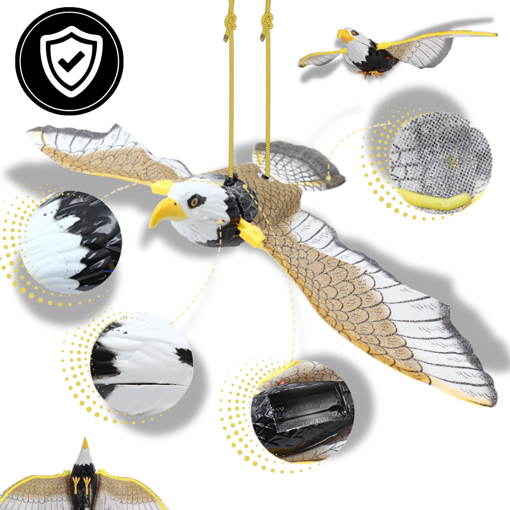 Jouet oiseau volant pour chat à suspendre