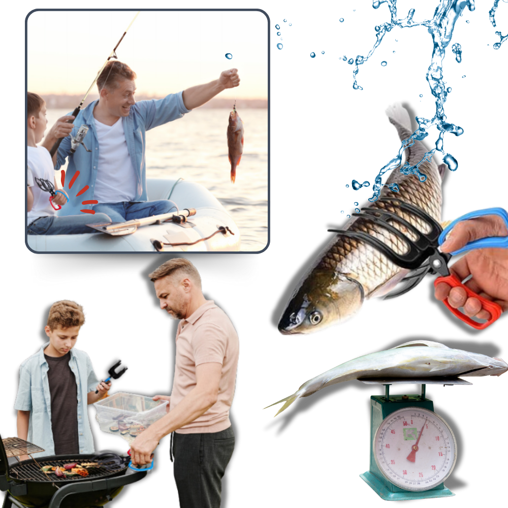 Pince à poisson sans glissement