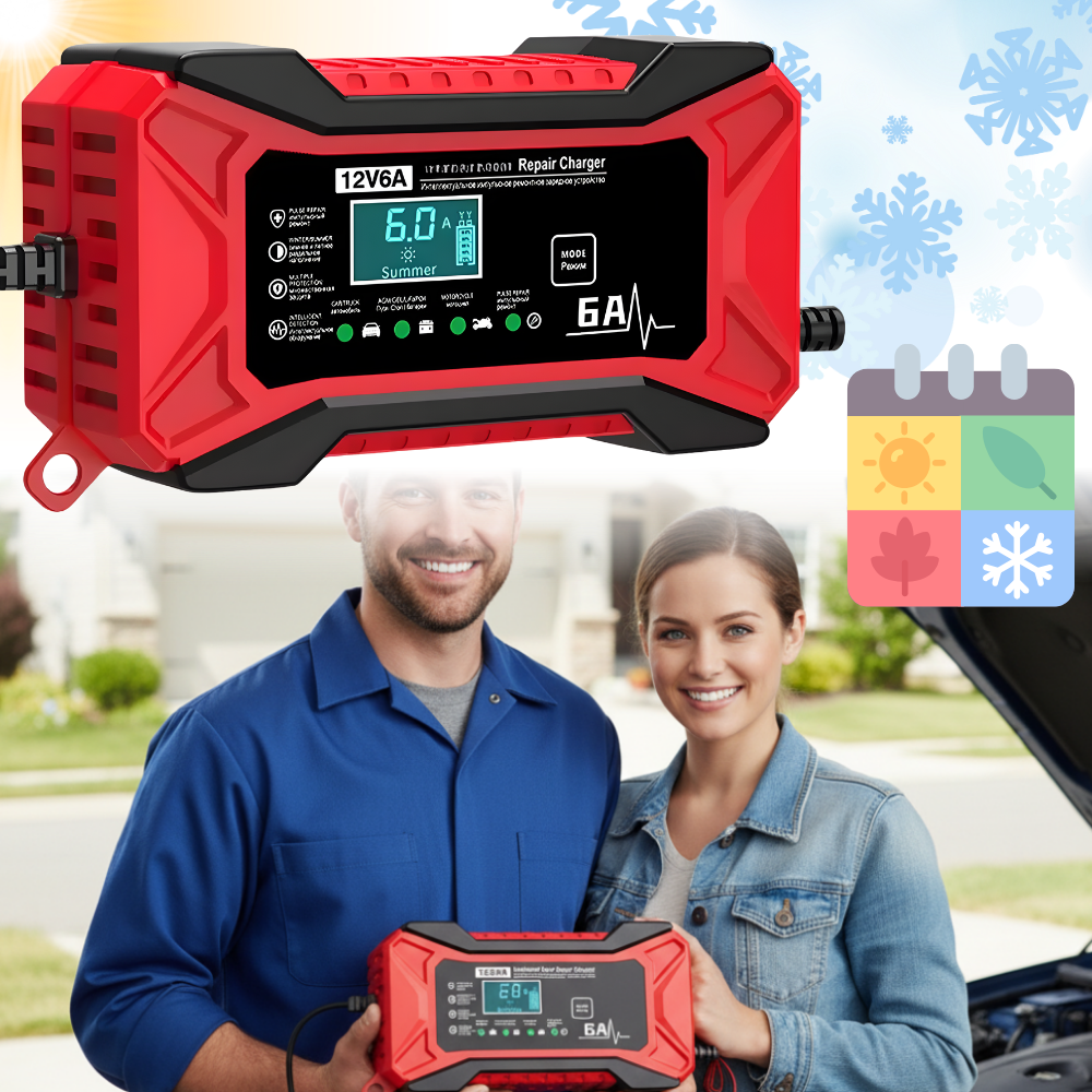 Chargeur de batterie intelligent 12 V pour véhicules