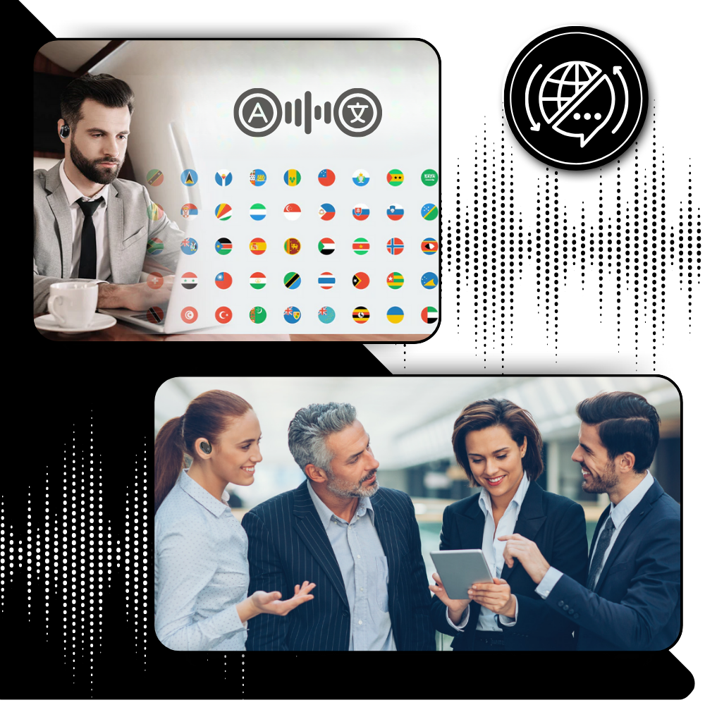 Écouteurs de traduction Bluetooth