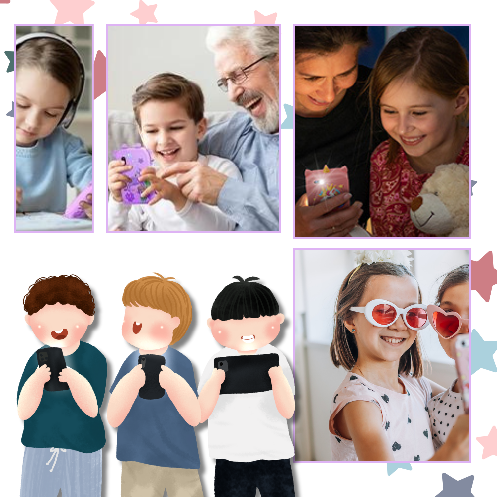 Téléphone-jouet interactif intelligent