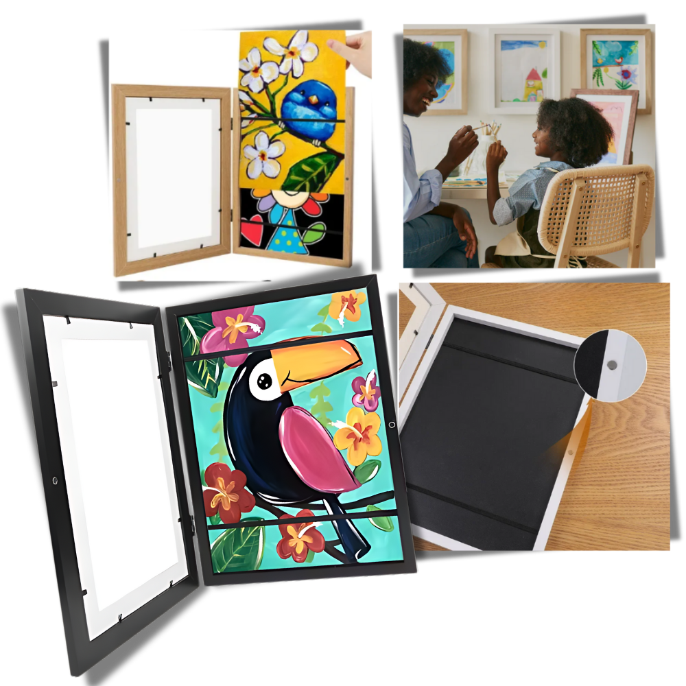 Cadres Lil Davinci à finition lisse