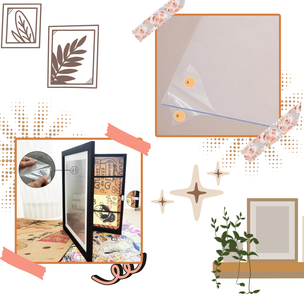 Cadres Lil Davinci à finition lisse