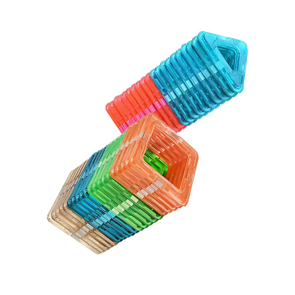 Jeu Blocs De Constructions Magnétiques