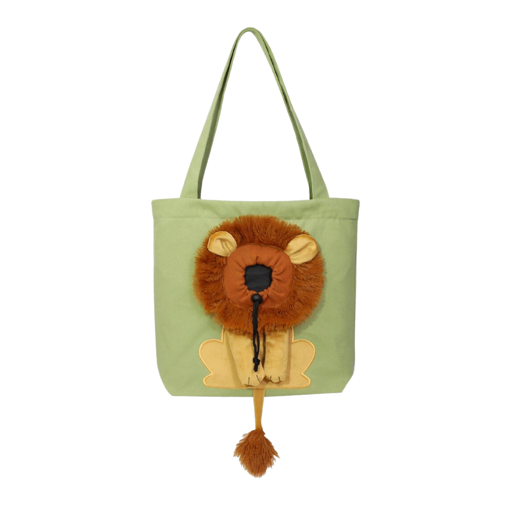 Sac pour chat Lion doux et respirant