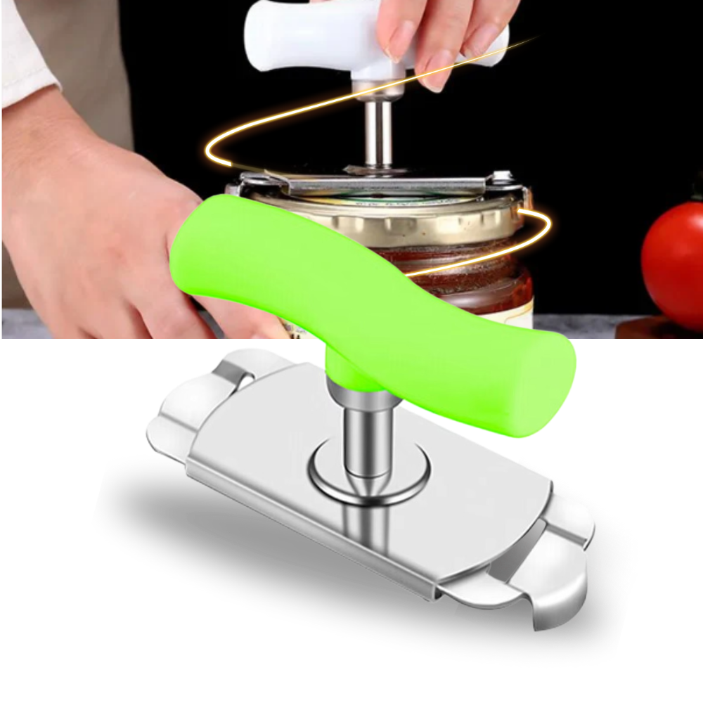 Ouvre-bocal en acier inoxydable