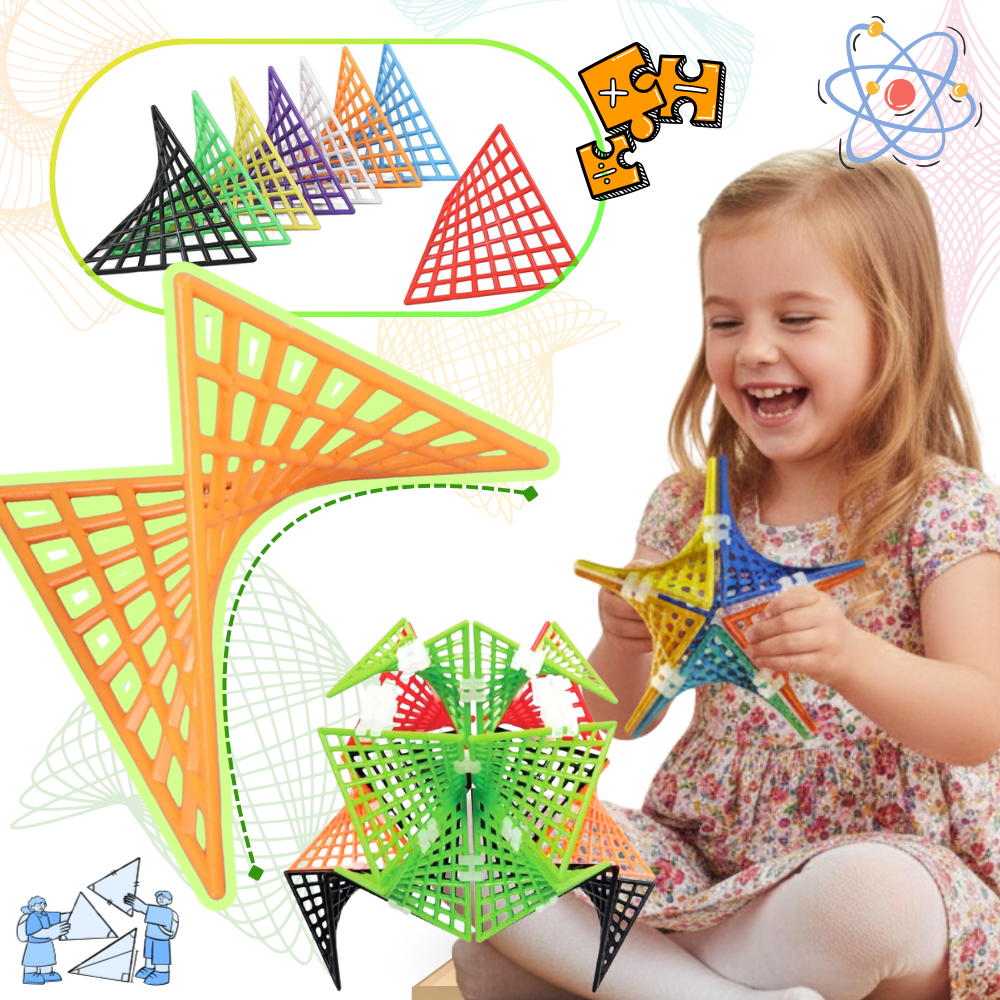 Jeu de construction hyperboliques STEM