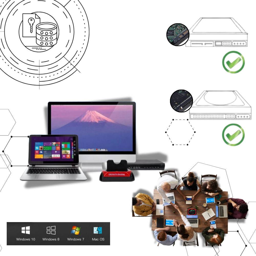 Station d'accueil dock universelle