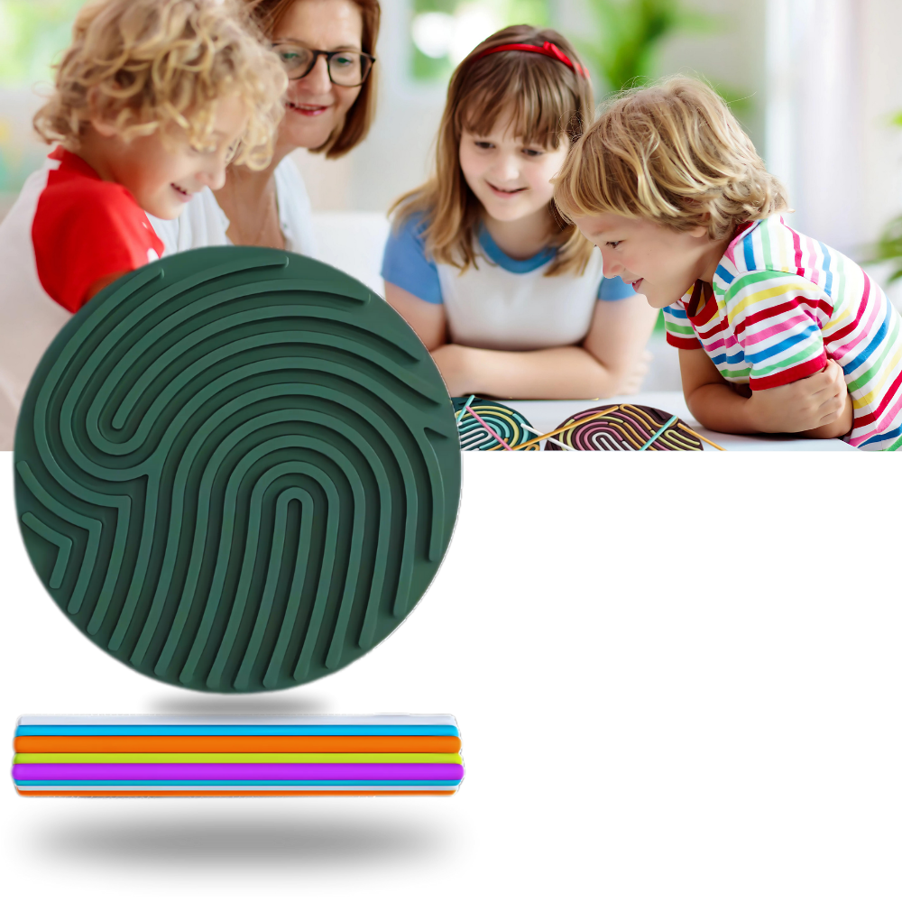 Tableau d'activités sensorielles anti-stress