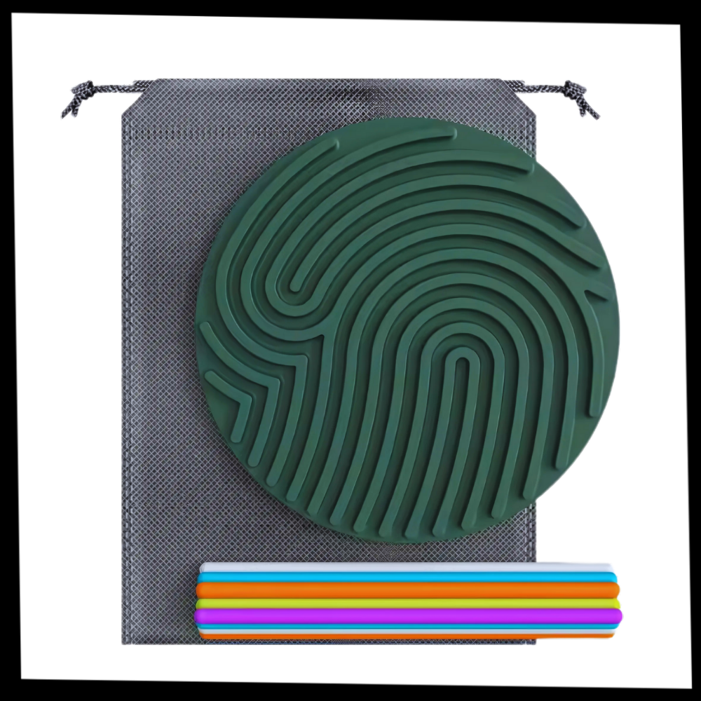 Tableau d'activités sensorielles anti-stress