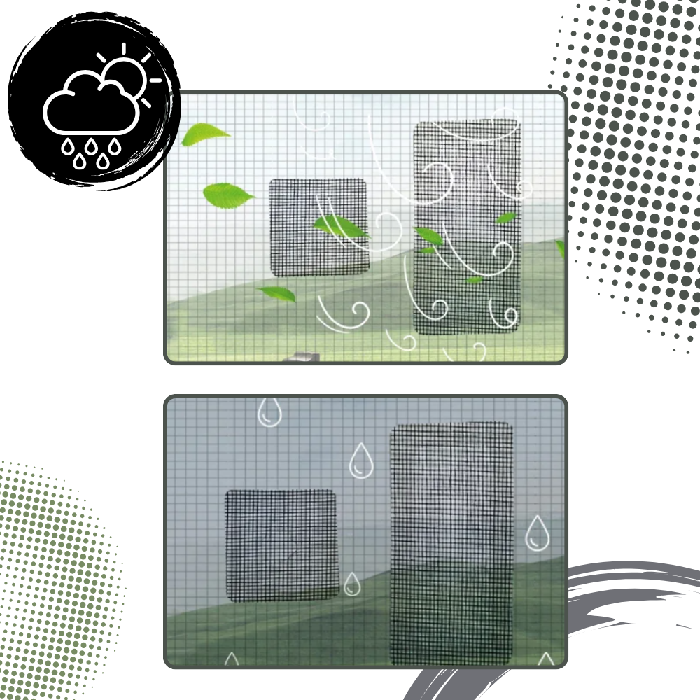 Ruban de réparation pour moustiquaire à forte adhérence