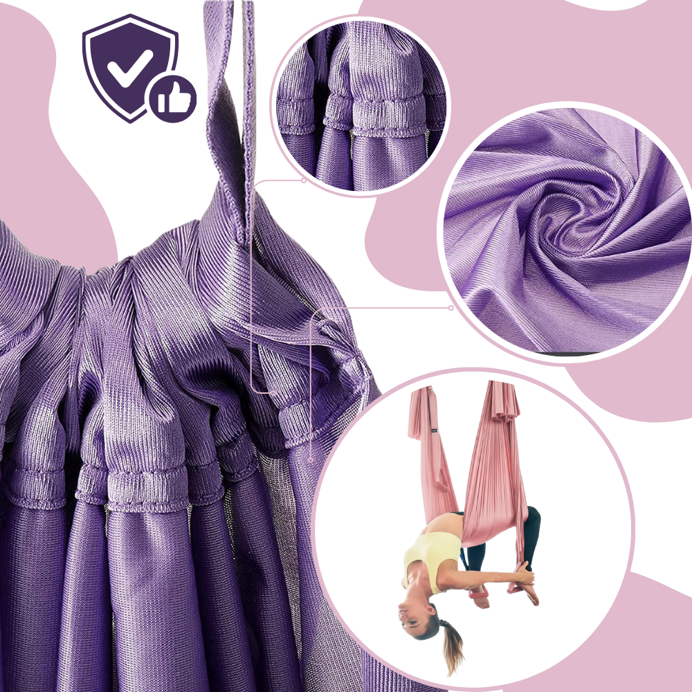 Hamac de yoga aérien solide et réglable