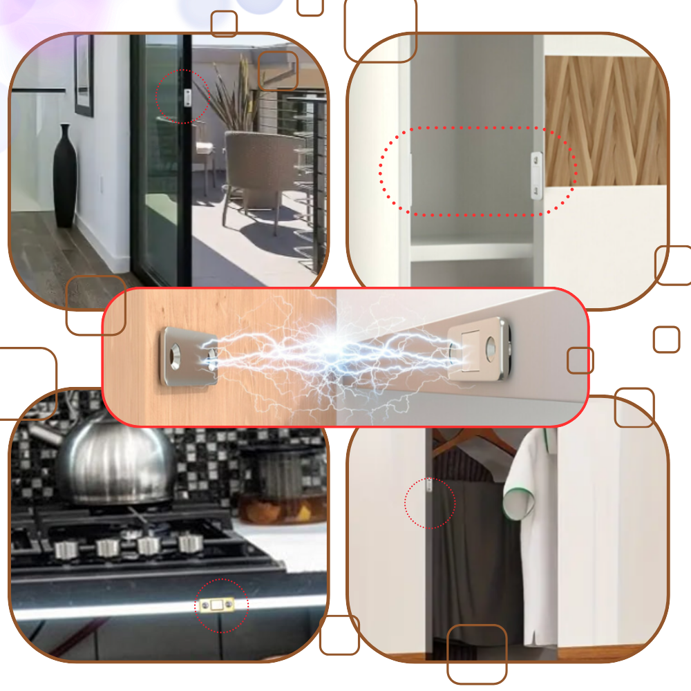 Verrous magnétiques forts pour armoires