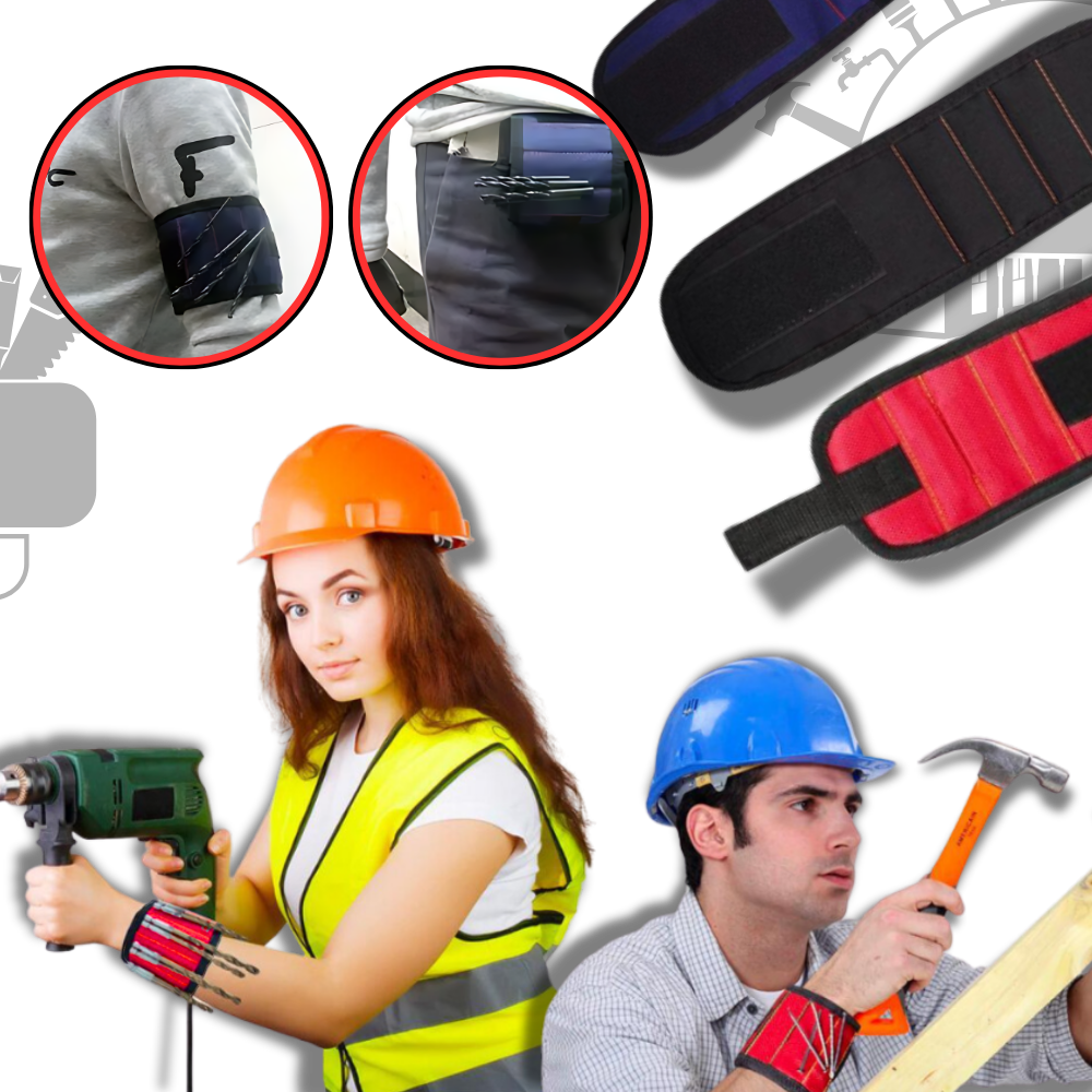 Bracelet magnétiques en tissu Oxford robuste