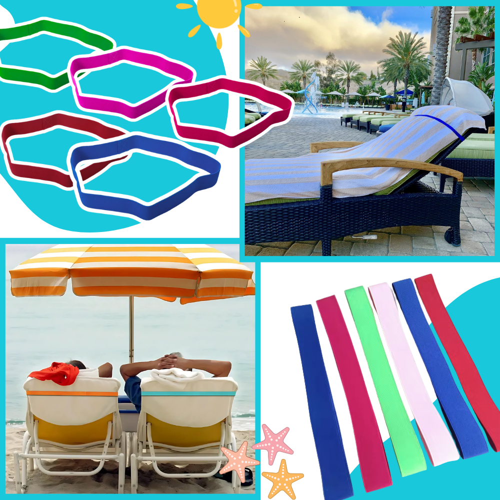 Bande élastique résistante pour serviette