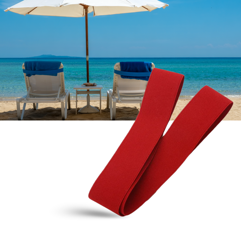 Bande élastique résistante pour serviette