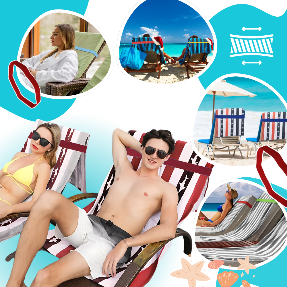 Bande élastique résistante pour serviette