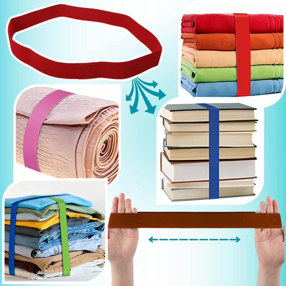 Bande élastique résistante pour serviette