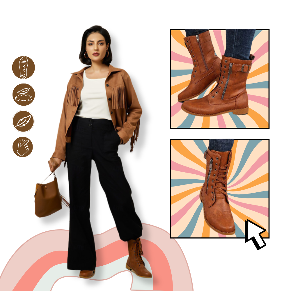 Bottes élégantes et antidérapantes