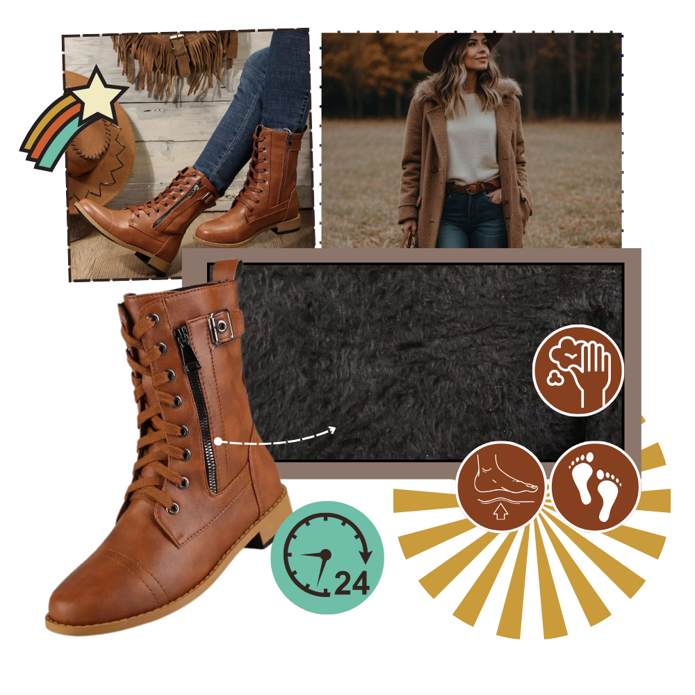 Bottes élégantes et antidérapantes