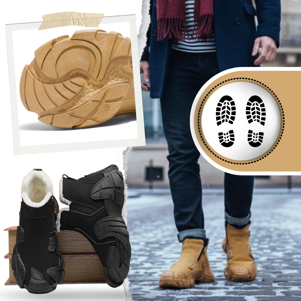 Bottines imperméables élégantes pour hommes