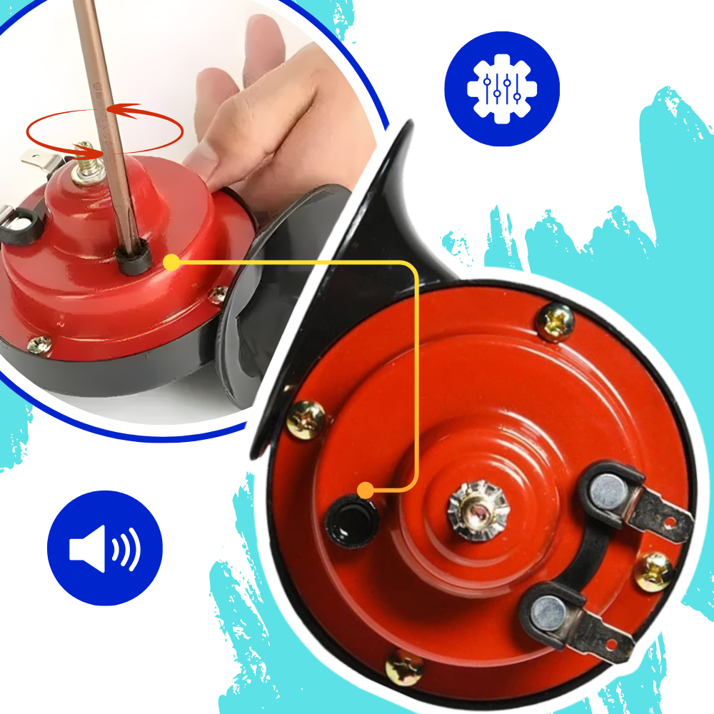 Klaxon super puissant pour camion