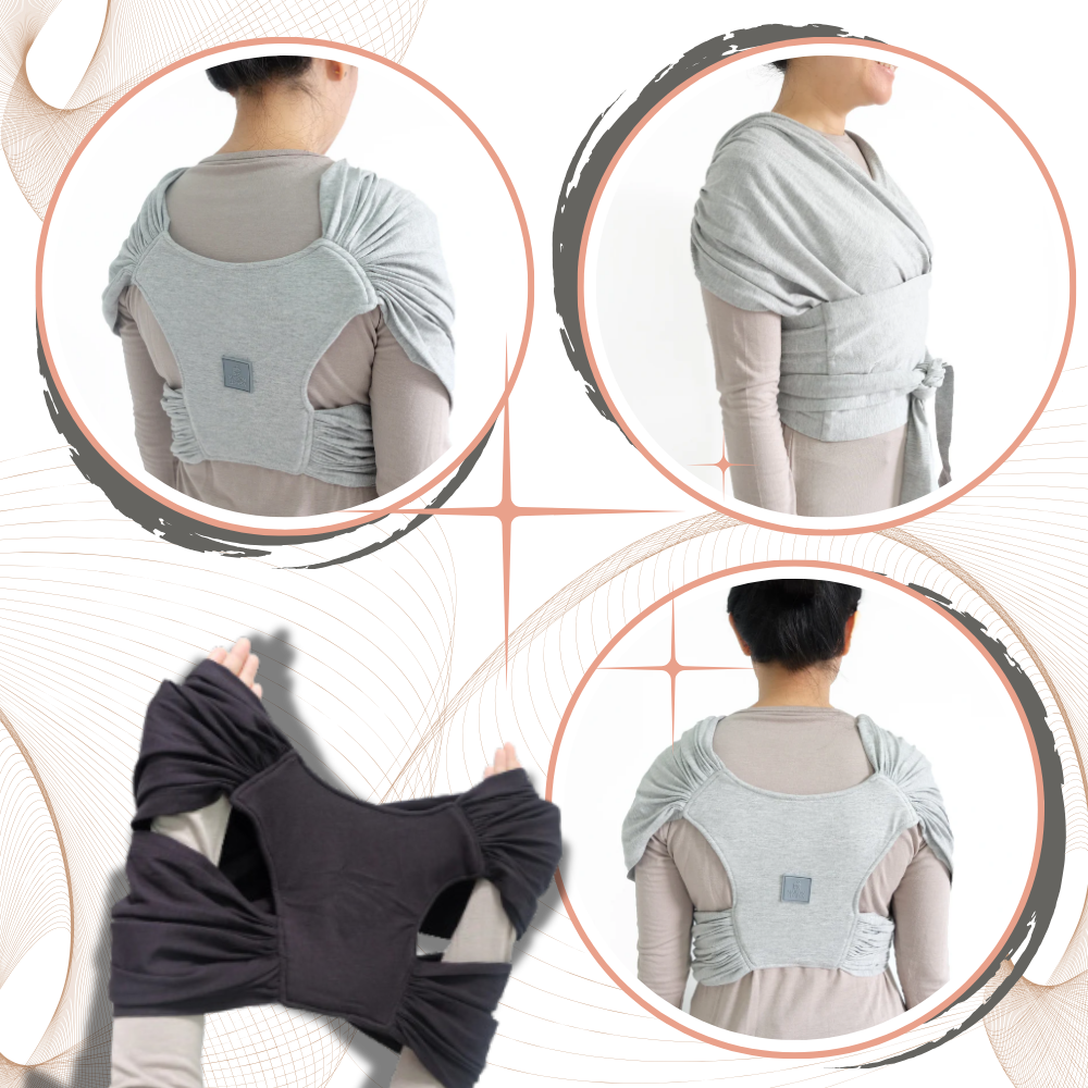 Porte-bébé ergonomique et respirant