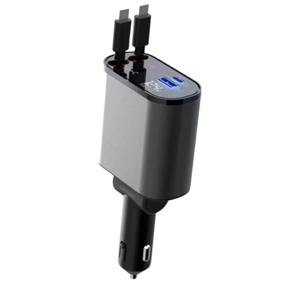 Station de charge télescopique pour voiture