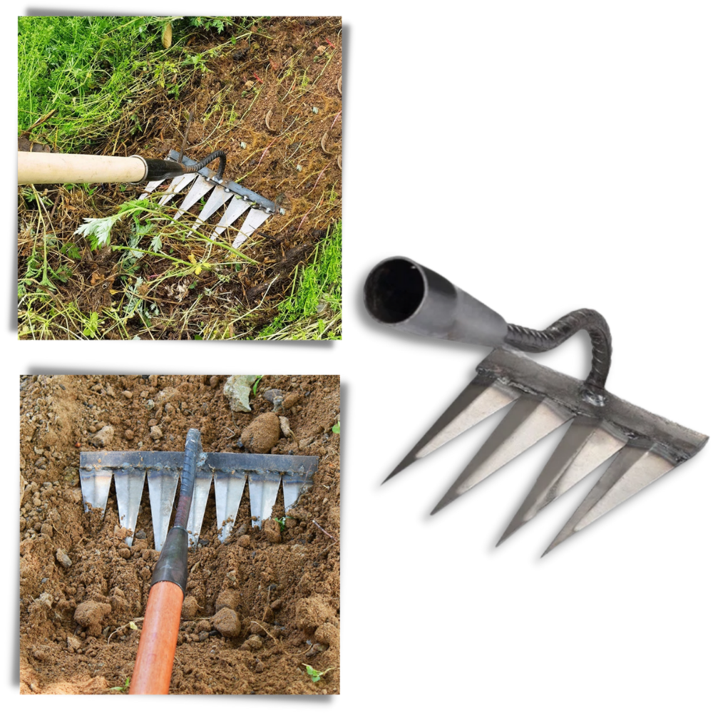 Scarificateur de jardin rapide