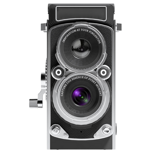 Appareil photo numérique TLR Vintage