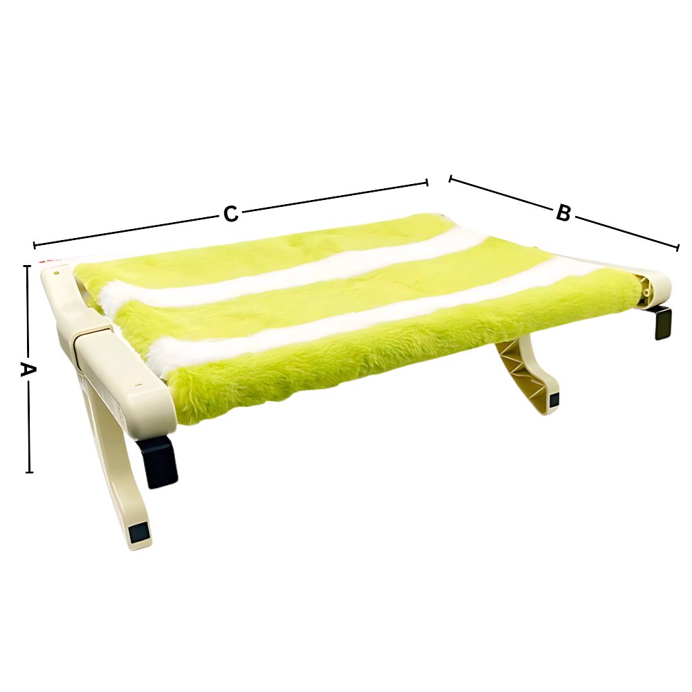 Lit pour chat et perchoir de fenêtre sans outil