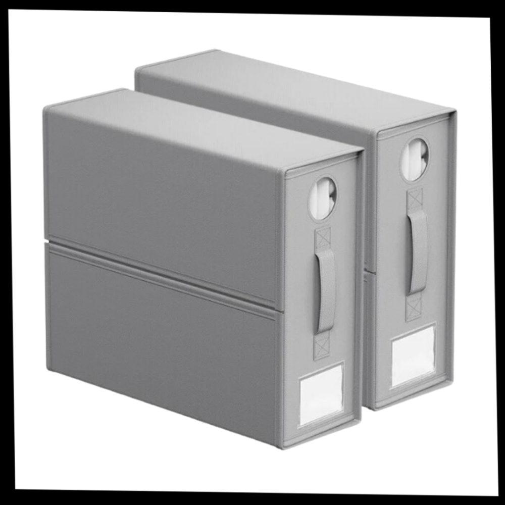 Organisateur cubique à fenêtre transparente