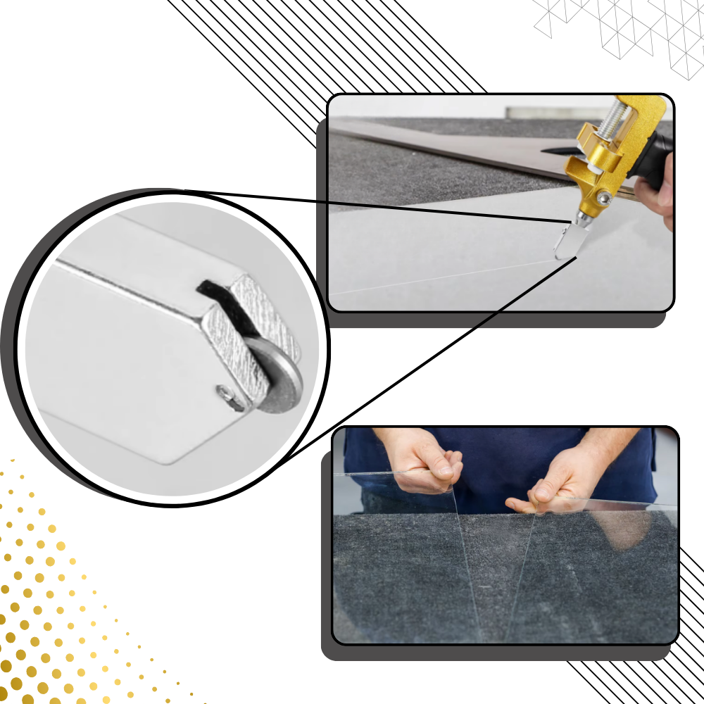 Coupe-verre en acier au tungstène