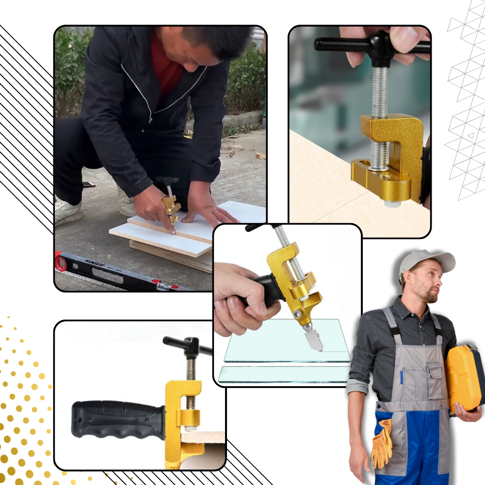 Coupe-verre en acier au tungstène