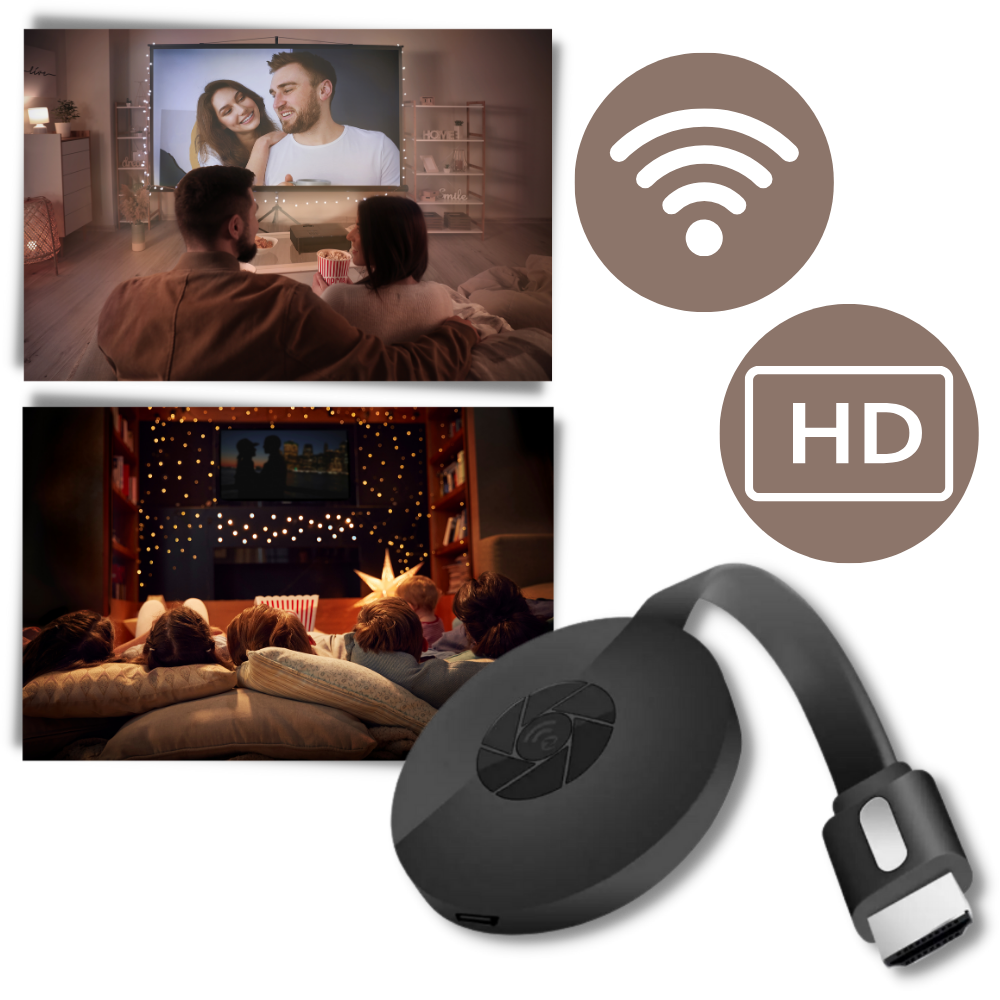 Connecteur TV- HDMI pour la projection d'écran de téléphone