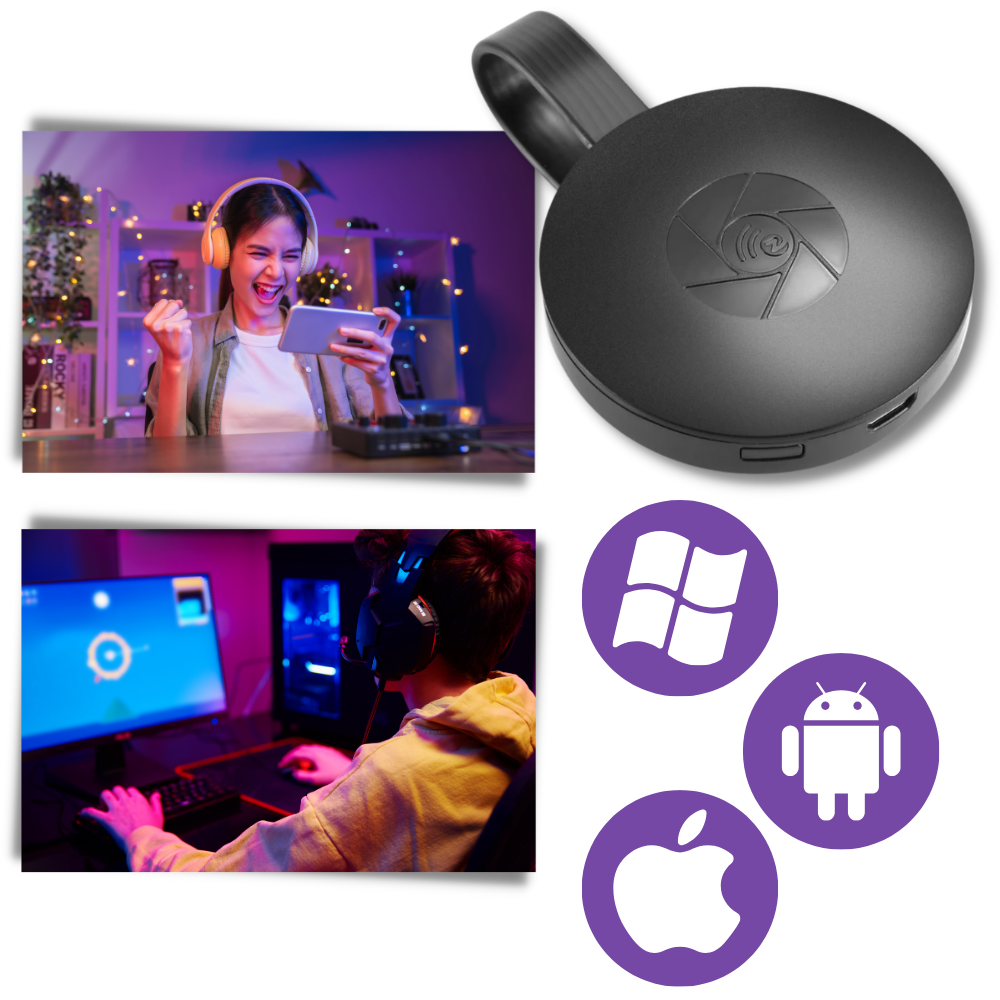 Connecteur TV- HDMI pour la projection d'écran de téléphone