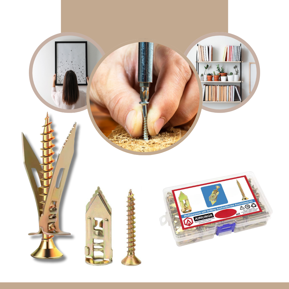 Kit de fixation mural 18 pièces