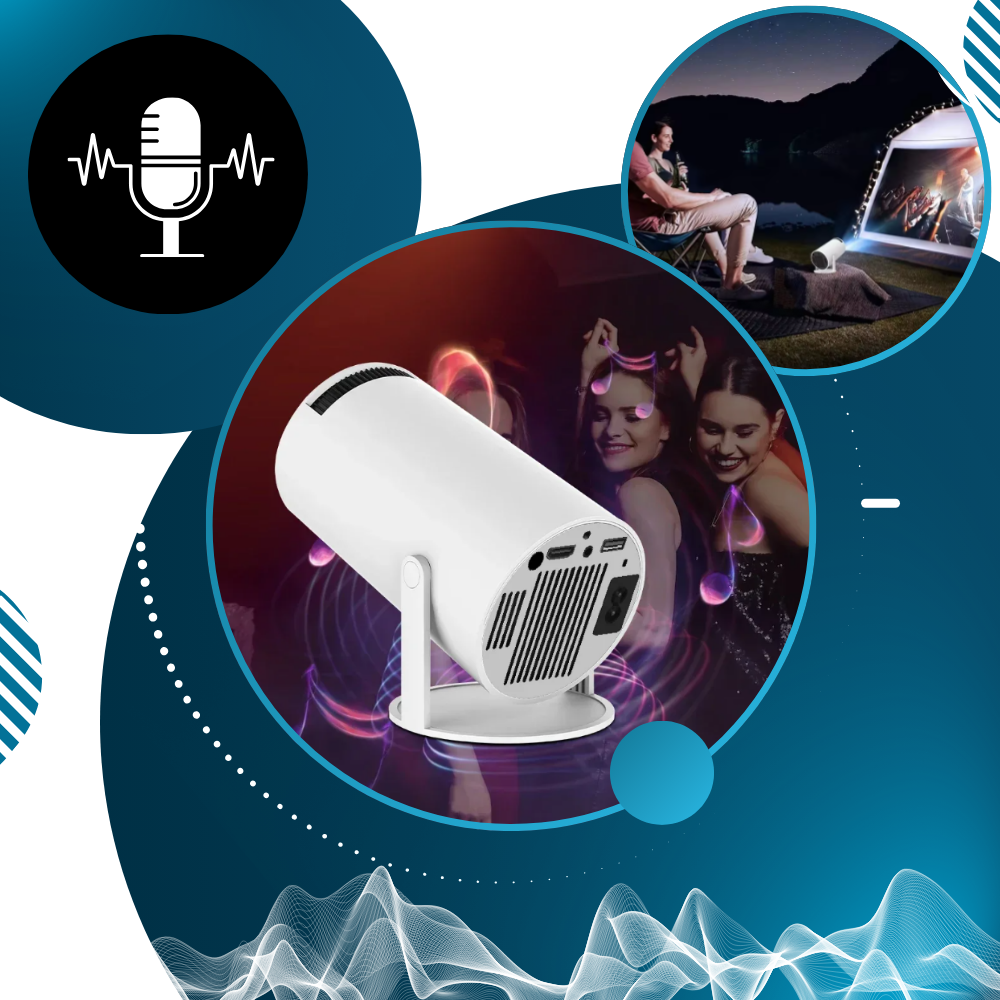 Vidéoprojecteur portable 4K ultra HD