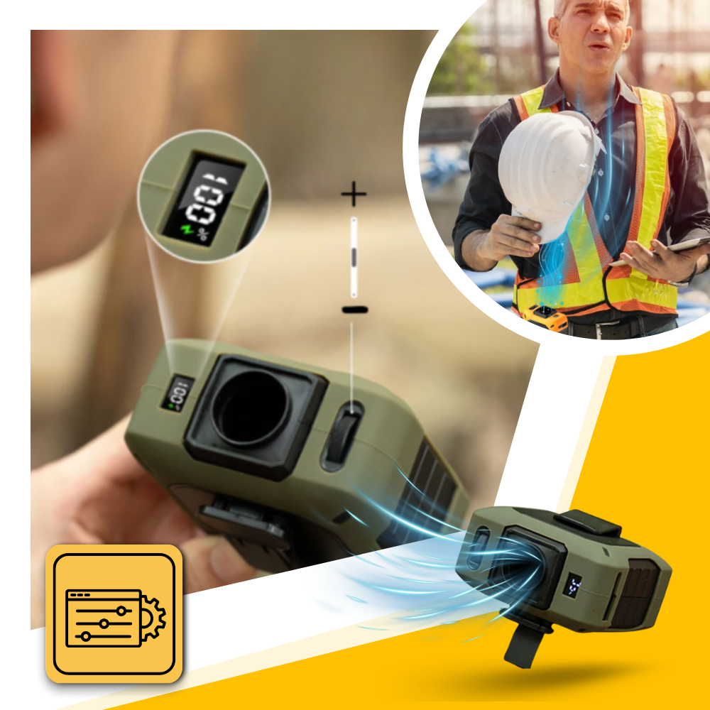 Ventilateur compact de ceinture