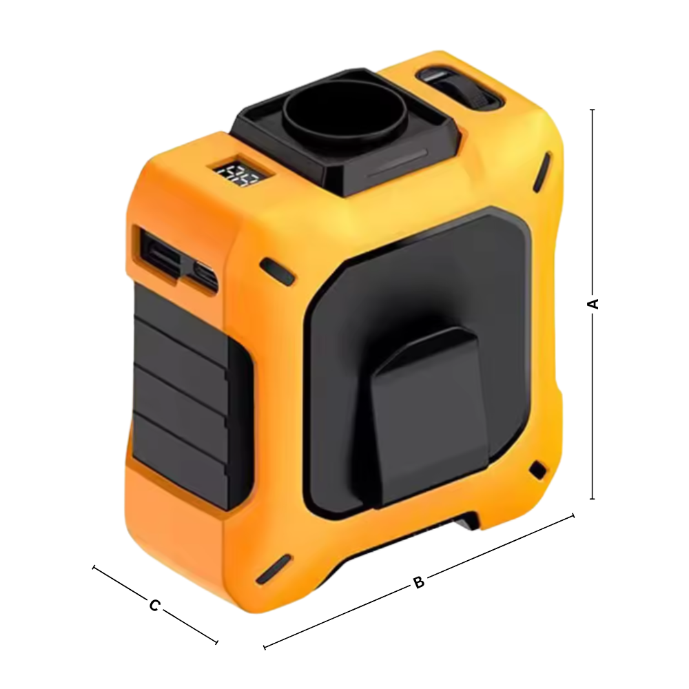 Ventilateur compact de ceinture