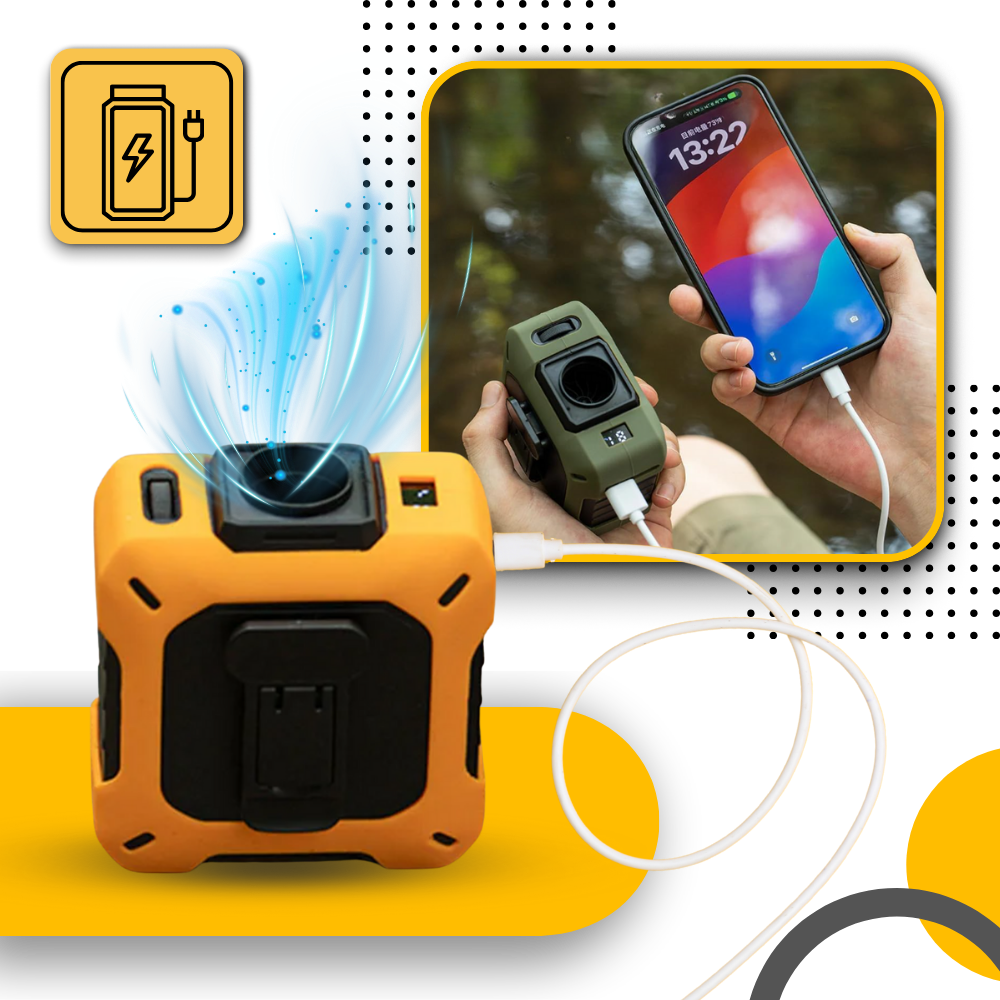 Ventilateur compact de ceinture