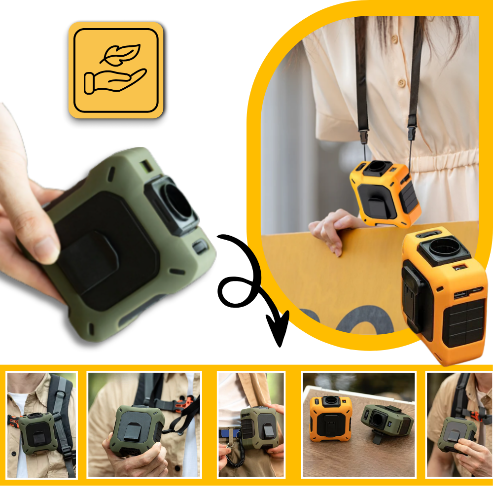 Ventilateur compact de ceinture